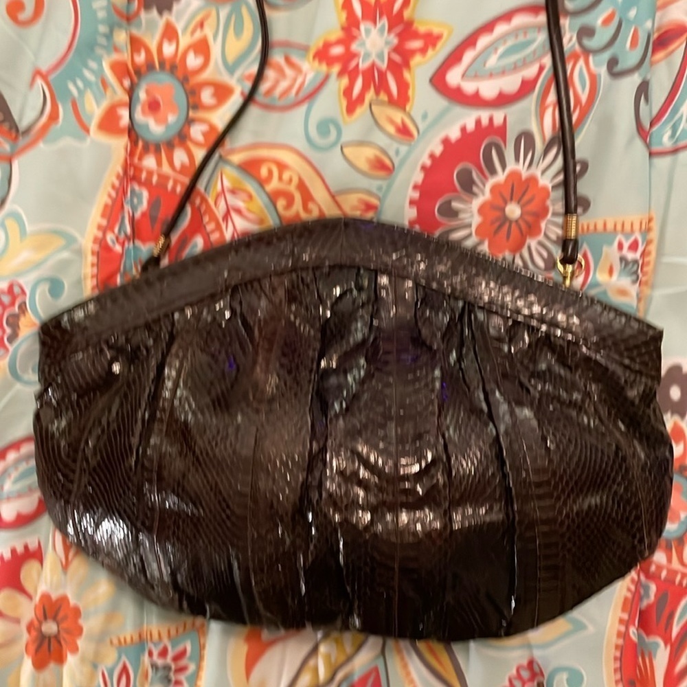 Snake print bag by Sylvia​​​